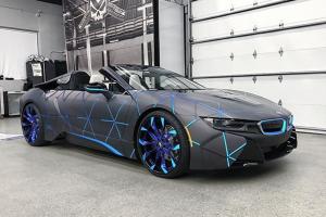 BMW i8 Roadster on Forgiato Wheels (F2.16) 2018 года